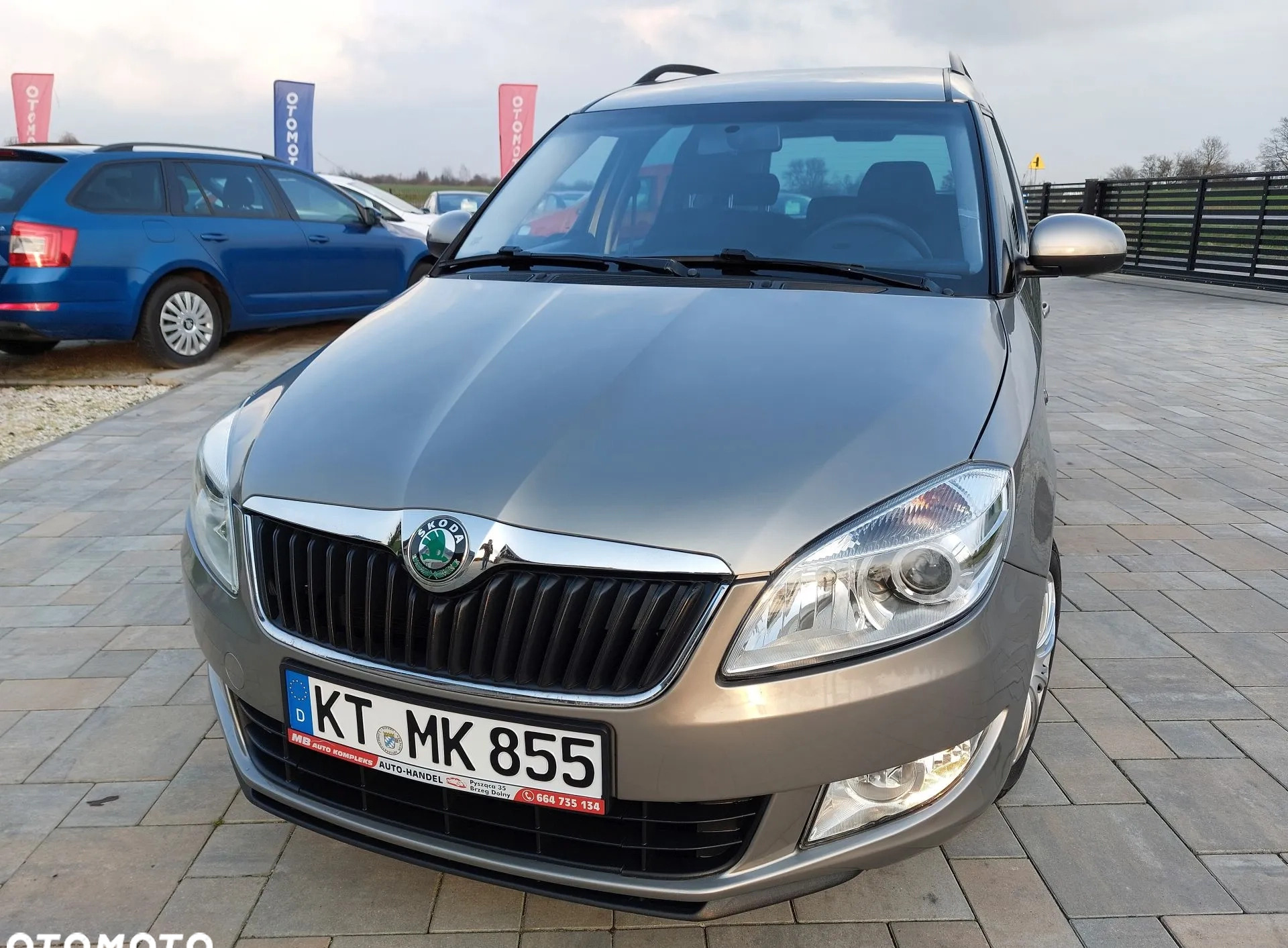 Skoda Roomster cena 19999 przebieg: 119000, rok produkcji 2012 z Maków Mazowiecki małe 781
